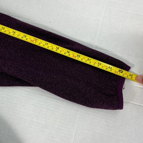 Duluth Men XXL Checkpoint Violet Full Zip Mock Jacket Softshell Fleece Pockets - Picture 10 of 13